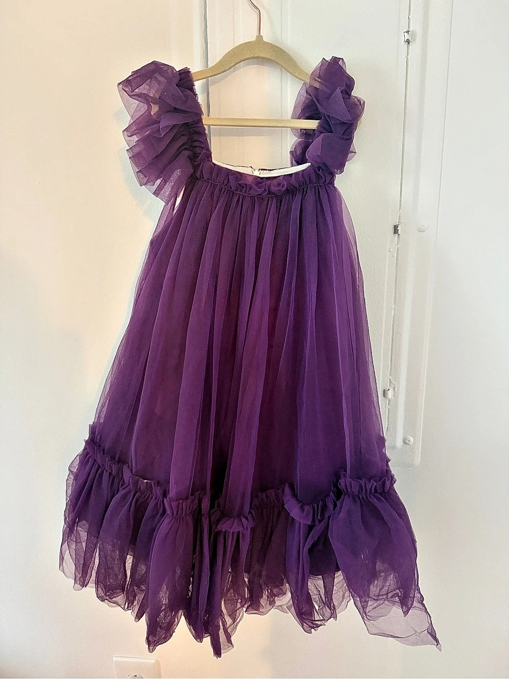 Purple Tulle Dress